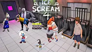 Ice Scream 4: Rod's Factory - Scary horror Game | Ice Scream 4 Gameplay (2025)