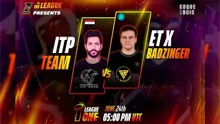 🔴ET X BADZINGER vs Team ITP | EON | Swiss Stage Ro1