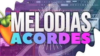 O TUTORIAL MAIS FÁCIL - Como fazer melodias e acordes no FL Studio - O básico para iniciantes