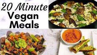 20 Min Vegan Meals | Quick and Healthy