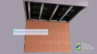 Звукоизоляция МаксФорте для потолка Пенза