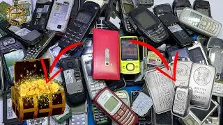 Gold & Silver Recovery From 100 Nokia Mobile Cell Phones | Gold Recovery | Silver Recovery