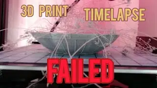 Satisfying 3D print timelapse | FAILED compilation