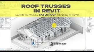 ROOF TRUSSES IN REVIT (How to Model Gable roof trusses in Revit)