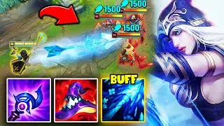 RIOT GAVE ASHE ULT INSANE AP SCALING! HER ARROW IS A NUKE NOW (120% AP RATIO)