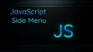 Creating A Side Navigation Menu With Hamburger Icon (HTML / CSS / JavaScript)