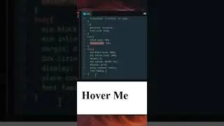 How to make Text hover effect animation in html css  | text hover animation effect using #Html #css