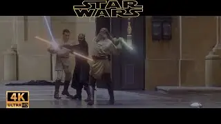 Звёздные войны - Квай-Гон и Оби-Ван против Дарта Мола-Star Wars-Qui-Gon and Obi-Wan vs Darth Maul