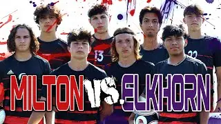 Milton Varsity Boys Soccer vs Elkhorn 2023