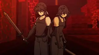 Steve Deals With Wither Skeletons (Minecraft Anime)