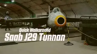 Saab J29 Tunnan - just a super quick 