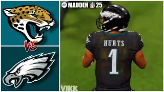 Jaguars vs Eagles Week 9 Simulation (Madden 25 PS5)