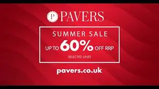 Pavers Summer Sale is now on - save up to 60% off RRP