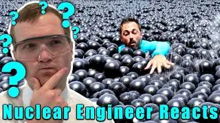 Why are 96,000,000 Balls in the Reservoir? - Nuclear Engineer Reacts to Veritasium