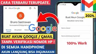 CARA MEMBUAT AKUN GOOGLE TANPA NO HP | TERBARU 2024