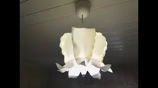 Бесплатный мастер-класс светильник из изолона