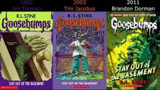 Goosebumps and Classic Goosebumps Covers Comparison