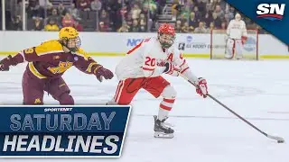 Saturday Headlines: Canadiens Fans On Lane Hutson Watch At NCAAs