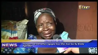 13 year old Jeffery Ugiagbe dies after anal sex by middle aged man