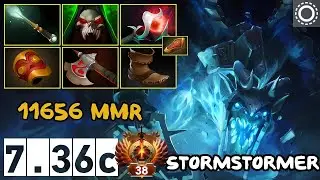 Sepulchre Visage Mid - 11656 MMR - Stormstormer - 7.36c - Immortal Dota 2 Pro Plays