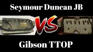 1980s Seymour Duncan JB vs 1970s Gibson Ttop Bridge Pickup | Tone Comparison