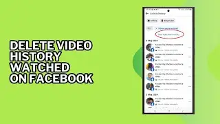 How to delete Facebook watched videos | Clear history of videos watched on Facebook