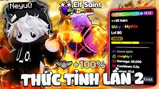 Elf Saint Tái Thức Tỉnh Lần 2!! Sức Mạnh Divine Spirit Siêu Cấp Trong Anime Defenders!!