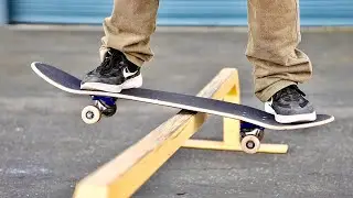 HOW TO BOARDSLIDE FOR BEGINNERS!