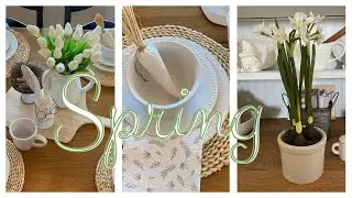 CREATIVE SPRING FARMHOUSE DINING ROOM DECORATING IDEAS 2024 HOME DECOR