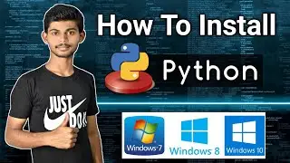 How To Install Python 3.9.1 For Windows 7/8/10 | Python IDE Installation In Hindi