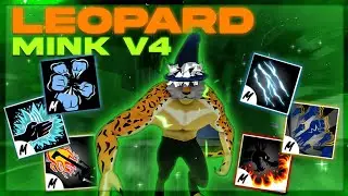 MINK V4 and LEOPARD Combos and PvP | Blox Fruits