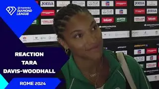 "I was chugging honey for energy!" - Tara Davis-Woodhall on long jump victory at Rome Diamond League