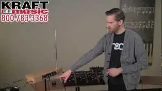 Kraft Music - Moog Etherwave Theremin Demo with Jake Widgeon