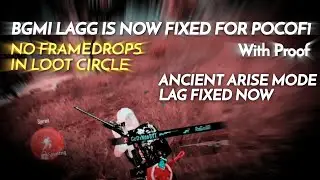 BGMI LAGG FIX FOR POCOF1 | NO FRAME DROPS IN EVENT MODE & LOOT CIRCLE ⭕