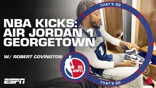 NBA Kicks: Covingtons Air Jordan 1 Retro High 85 Georgetown & Nike Employee Store | Thats OD