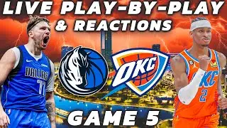 Dallas Mavericks vs Oklahoma City Thunder | Live Play-By-Play & Reactions