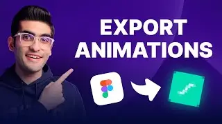 Export Figma Animations with a Single Click | Figma Tutorial