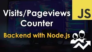 Visitor Counter with Node.js and Express | JavaScript Tutorial