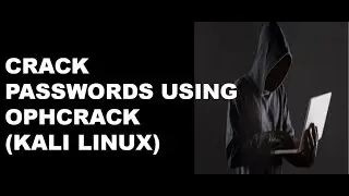 Password Recovery using Ophcrack - Kali Linux - Demo