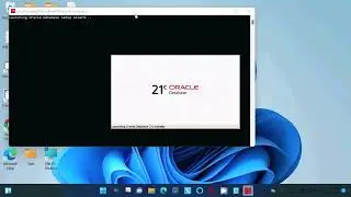 How to install Oracle 21c on Windows