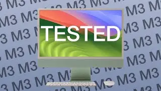 M3 iMac / PERFORMANCE & SPEED TEST!