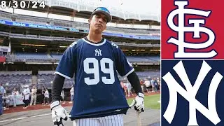 New York Yankees Highlights: vs St. Louis Cardinals | 8/30/24