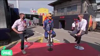 Daniel Ricciardo post-race interview I 2021 Spanish Grand Prix