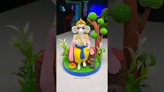 Ganpati ji idol Making with clay 🌸 Deva Shree Ganesha 😍 Ganpati Bappa morya 🙏 