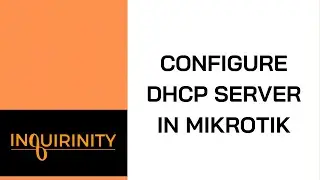 Configure DHCP server in MikroTik