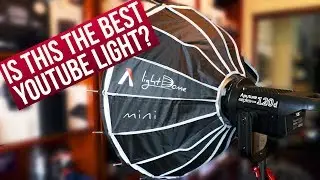 Aputure light dome mini, space light and fresnel mount