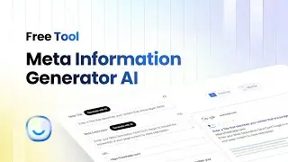 Meta Information Generator AI (Free Tool)