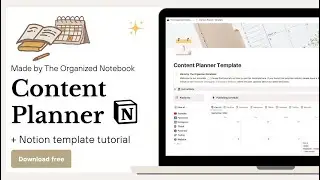 How to use Notion for Content Creators (+ Content Planner Notion Template)