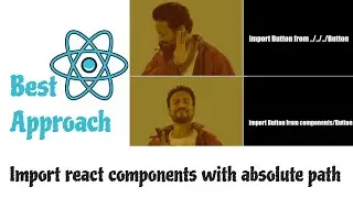 How to import react components with absolute path| Absolute path with react | Bug Shop