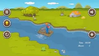 River Crossing level 1. I have completed it in just 20 seconds lets see how much time do you need.